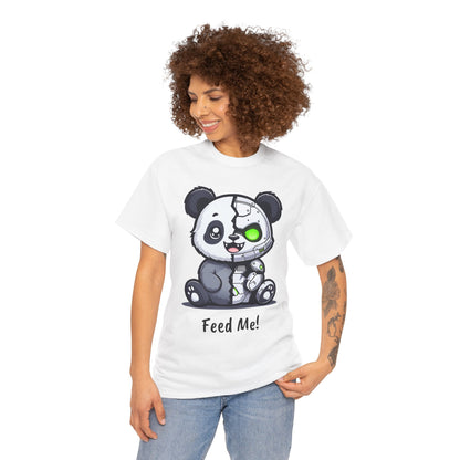 Feed Me Panda Graphic Tee - Unisex Heavy Cotton