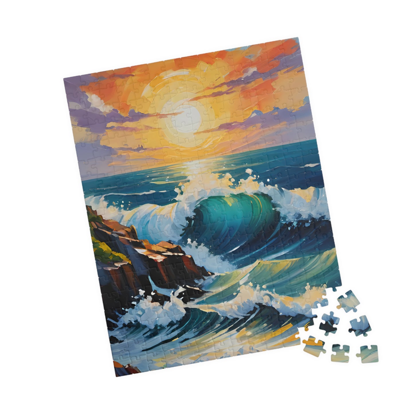 Jigsaw Puzzle - Ocean Waves