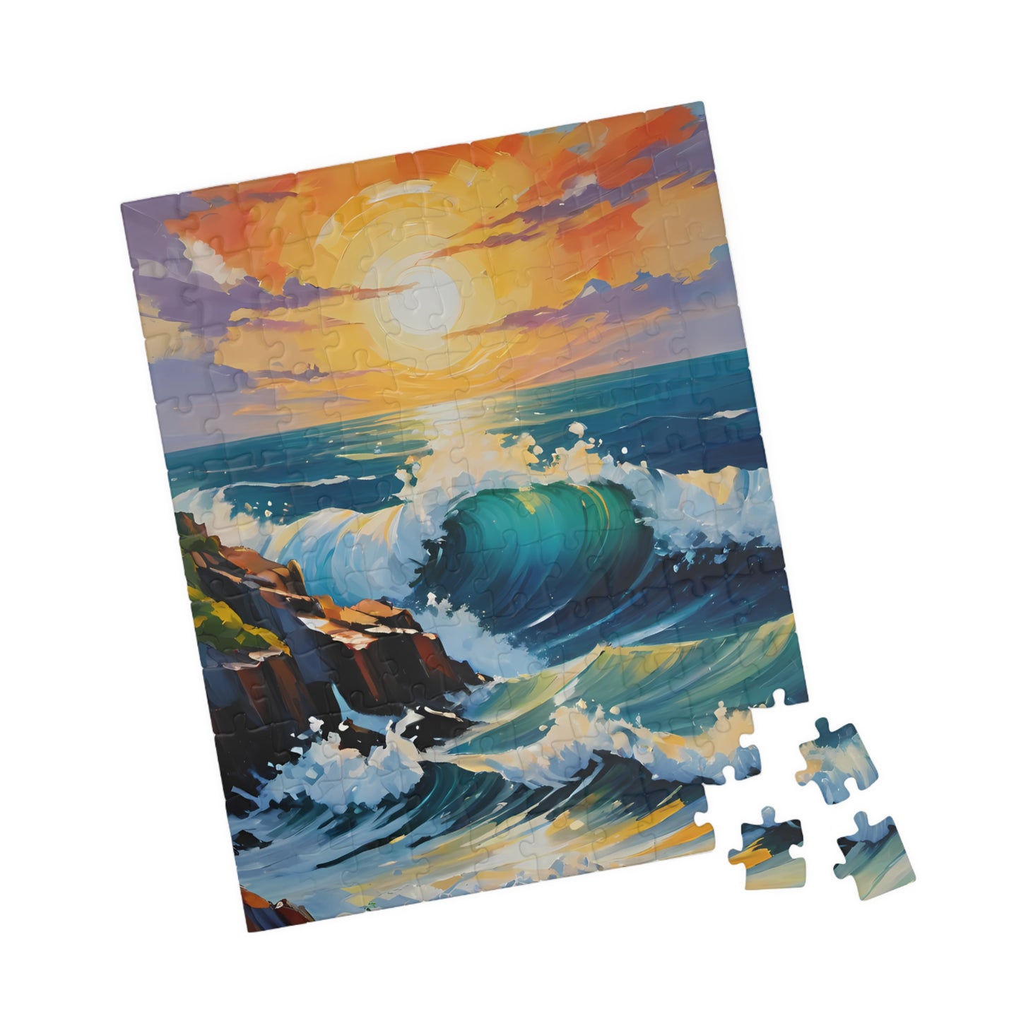 Jigsaw Puzzle - Ocean Waves