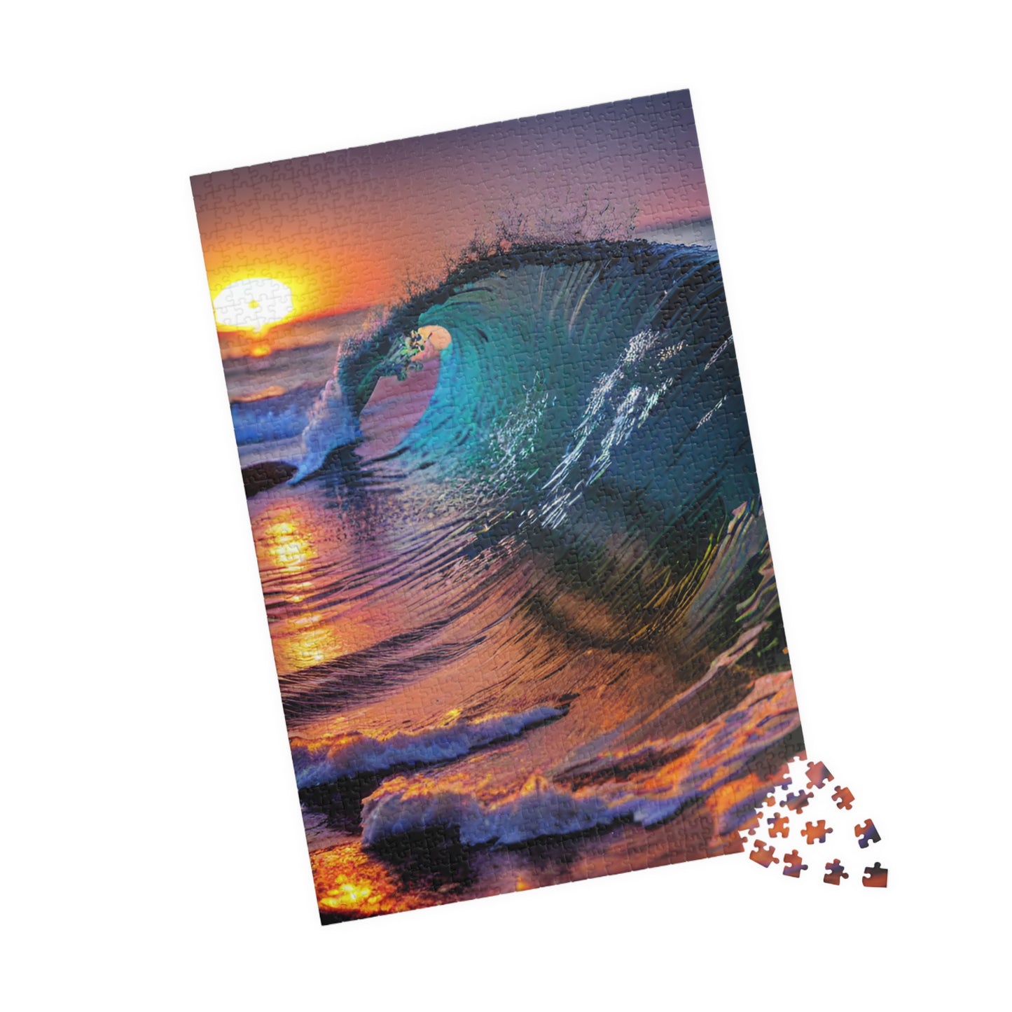 Jigsaw Puzzle - Vibrant Ocean Waves 2