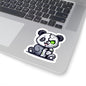 Evil Robot Panda Kiss-Cut Sticker