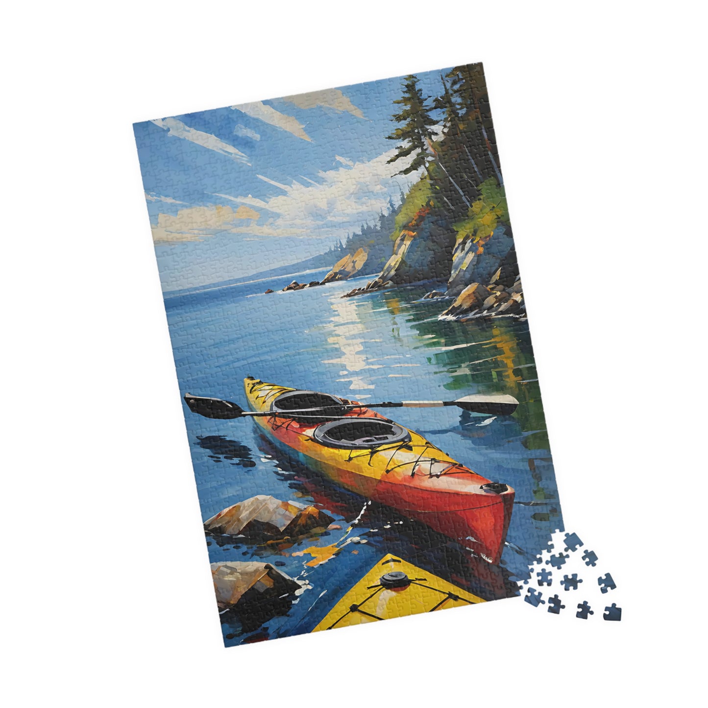 Jigsaw Puzzle - Kayak in the Bay