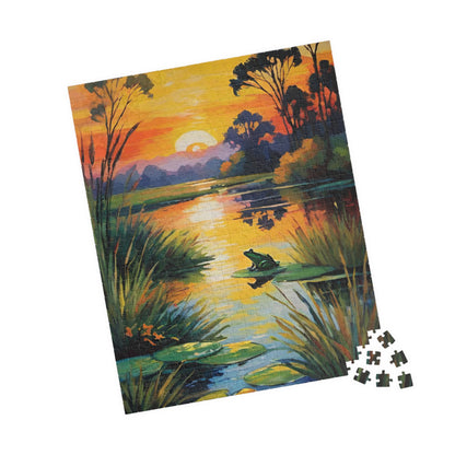 Jigsaw Puzzle - Calm Pond Puzzle