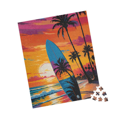 Jigsaw Puzzle - Surfboard Summer View Puzzle