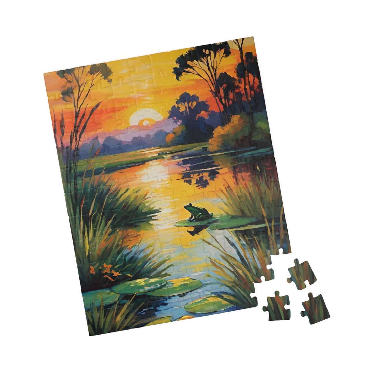 Jigsaw Puzzle - Calm Pond Puzzle