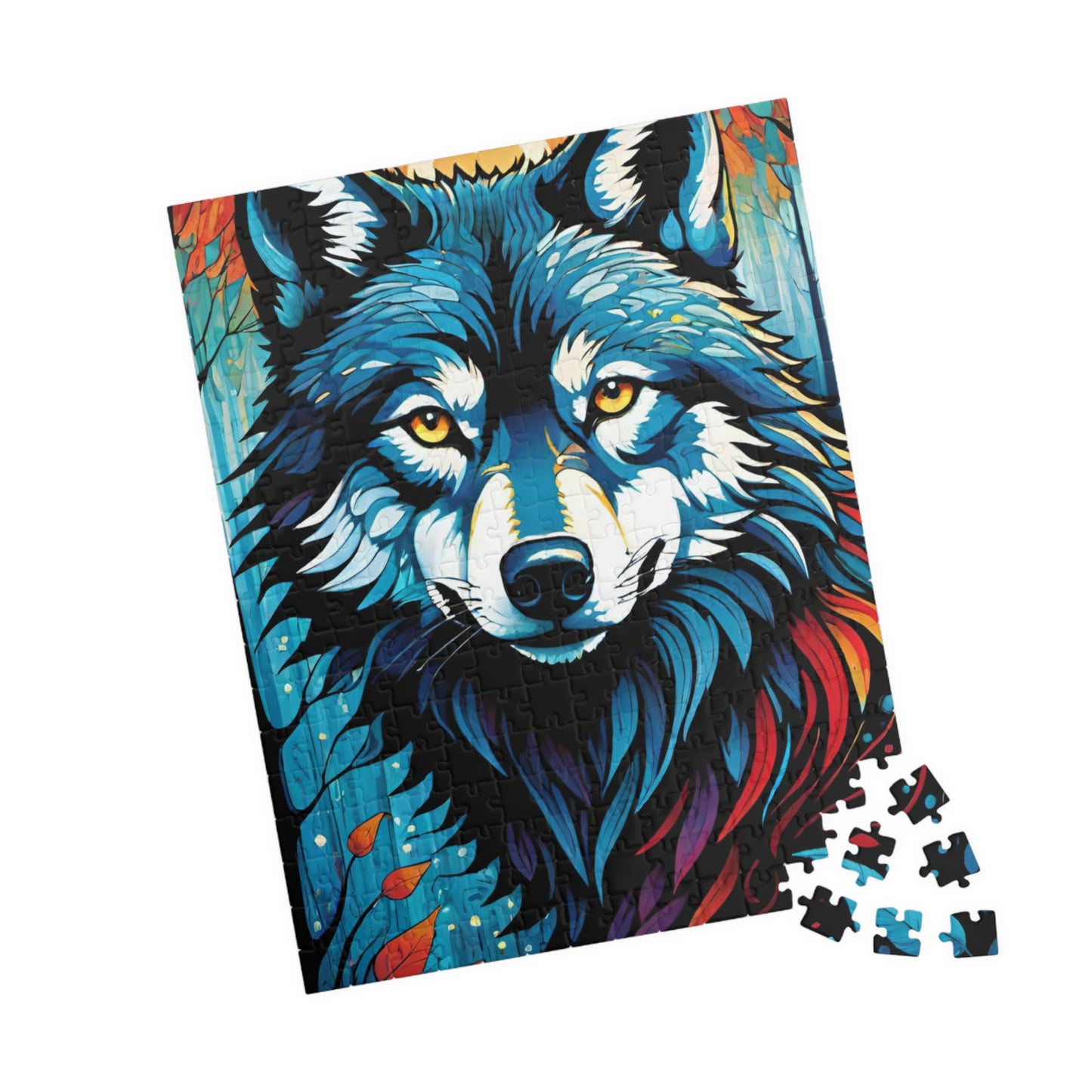 Jigsaw Puzzle - Artistic Wolf Picture