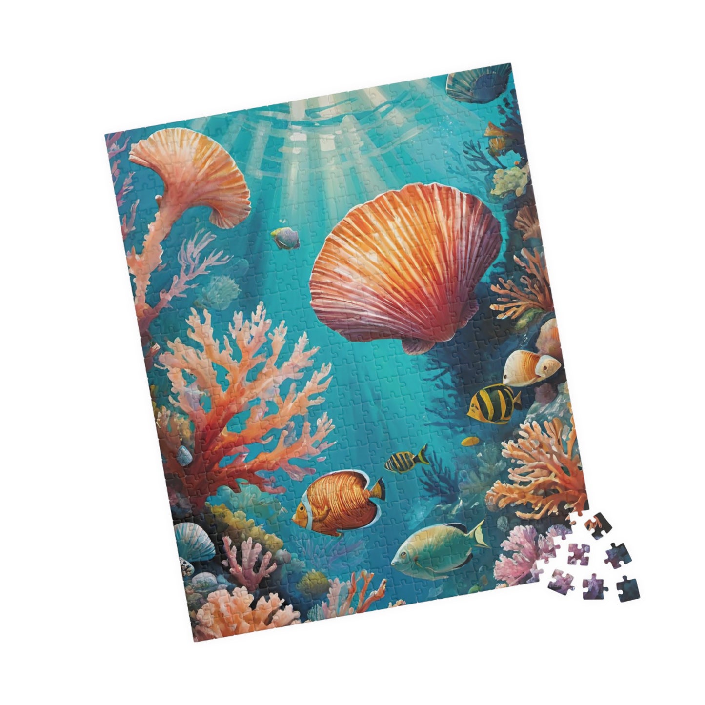 Jigsaw Puzzle - Underwater Coral View Puzzle