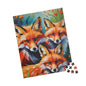 Jigsaw Puzzle - Cute Red Foxes