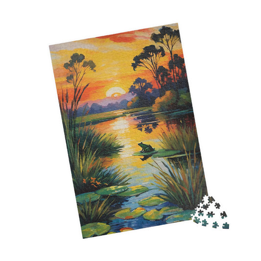 Jigsaw Puzzle - Calm Pond Puzzle