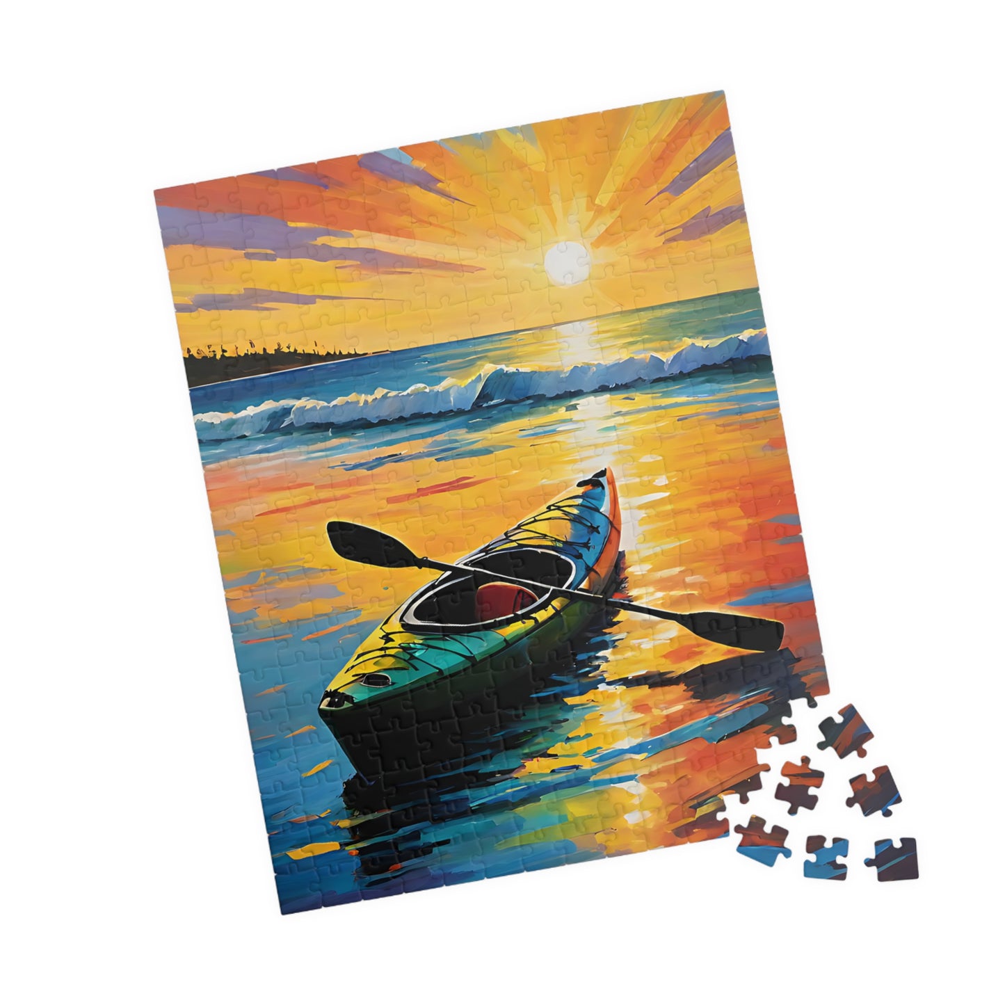 Jigsaw Puzzle - Kayak by The Shore