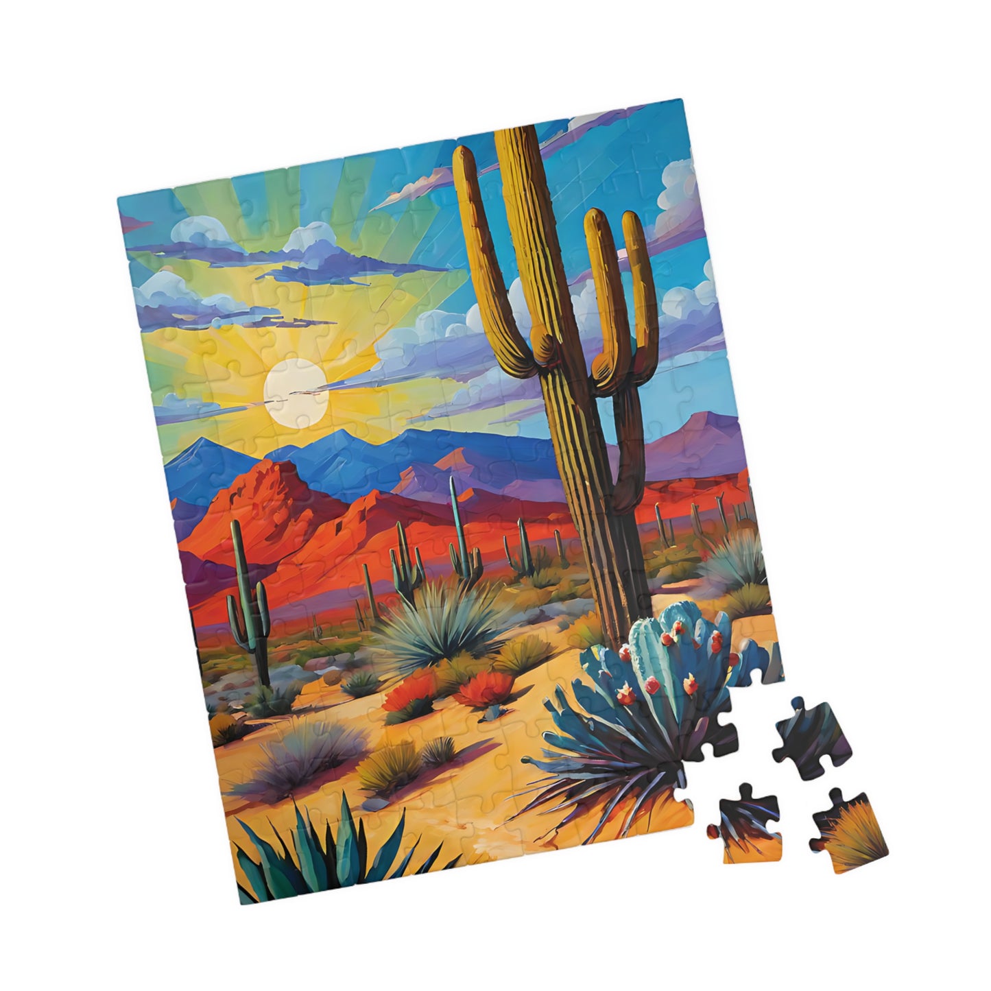 Jigsaw Puzzle - Desert View