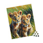 Jigsaw Puzzle - Cute Lion Cubs