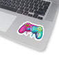 Vibrant Controller Kiss-Cut Sticker