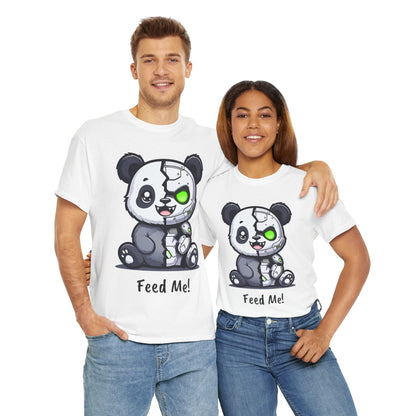 Feed Me Panda Graphic Tee - Unisex Heavy Cotton