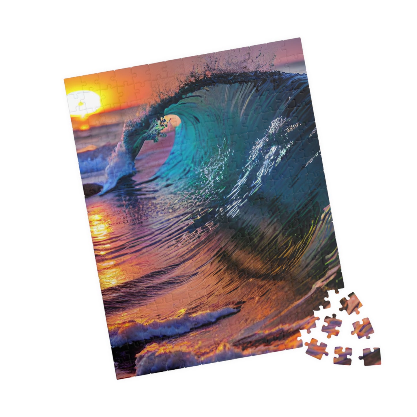 Jigsaw Puzzle - Vibrant Ocean Waves 2