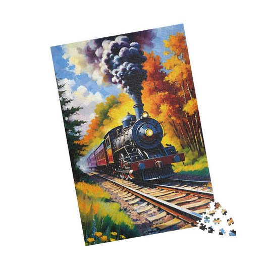 Jigsaw Puzzle - Beautiful Steam Engine 2