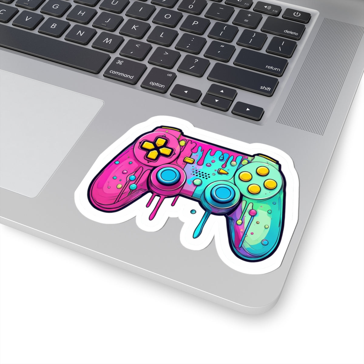 Vibrant Controller Kiss-Cut Sticker