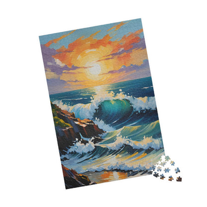 Jigsaw Puzzle - Ocean Waves