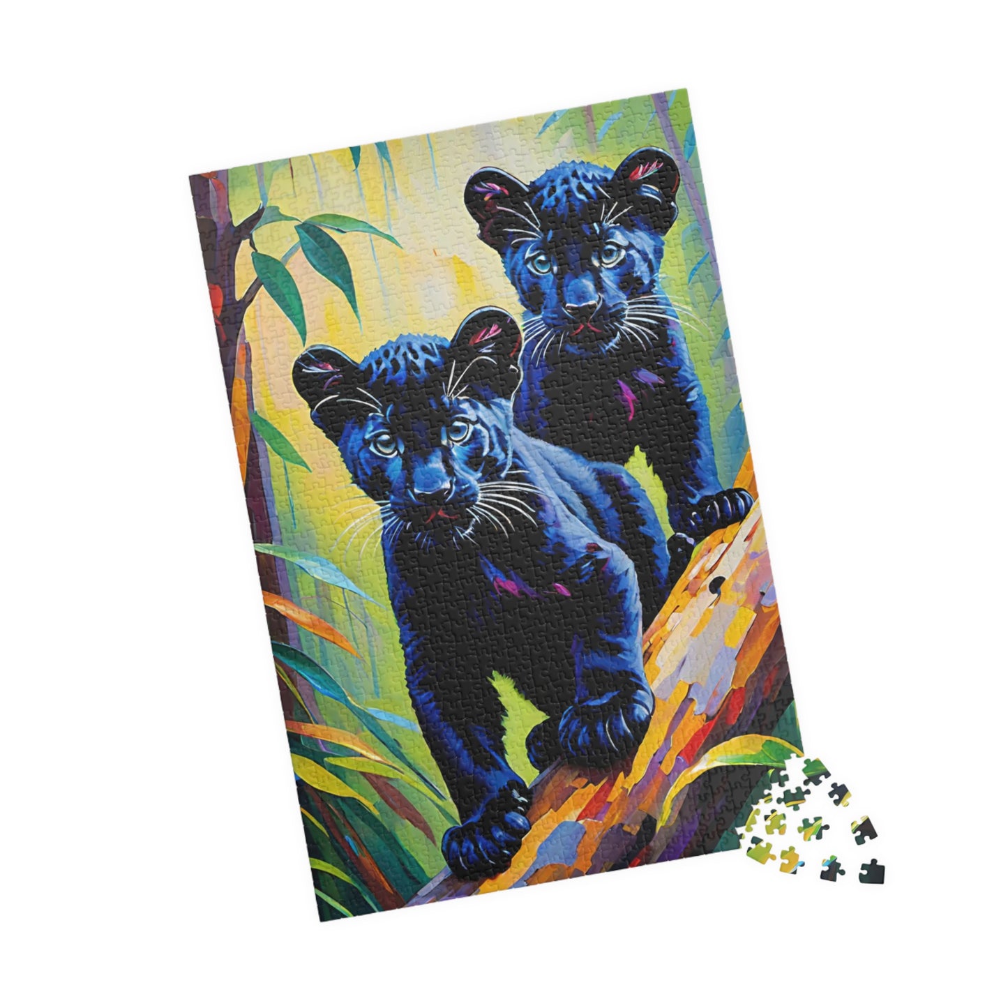 Jigsaw Puzzle - Cute Jaguar Cubs