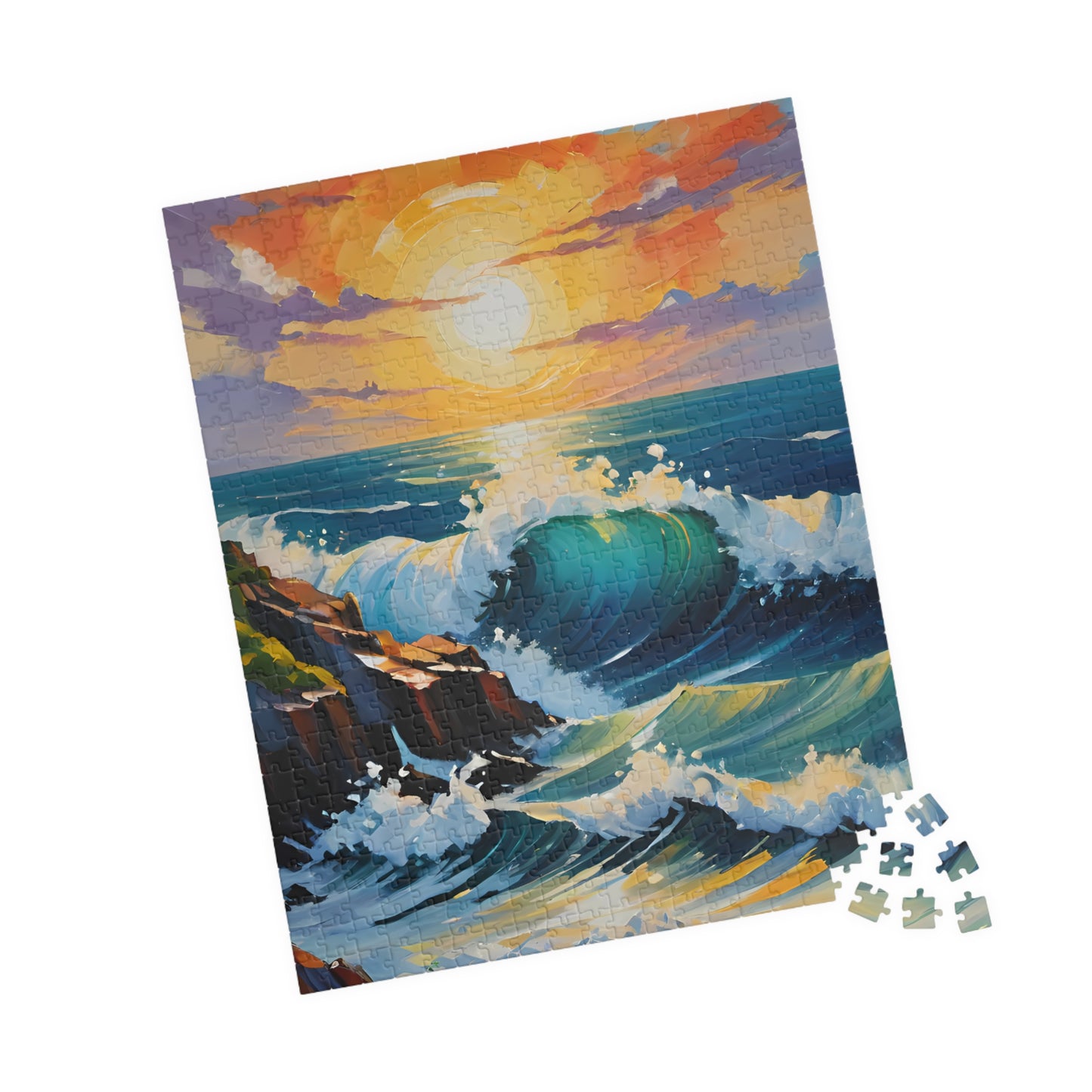 Jigsaw Puzzle - Ocean Waves