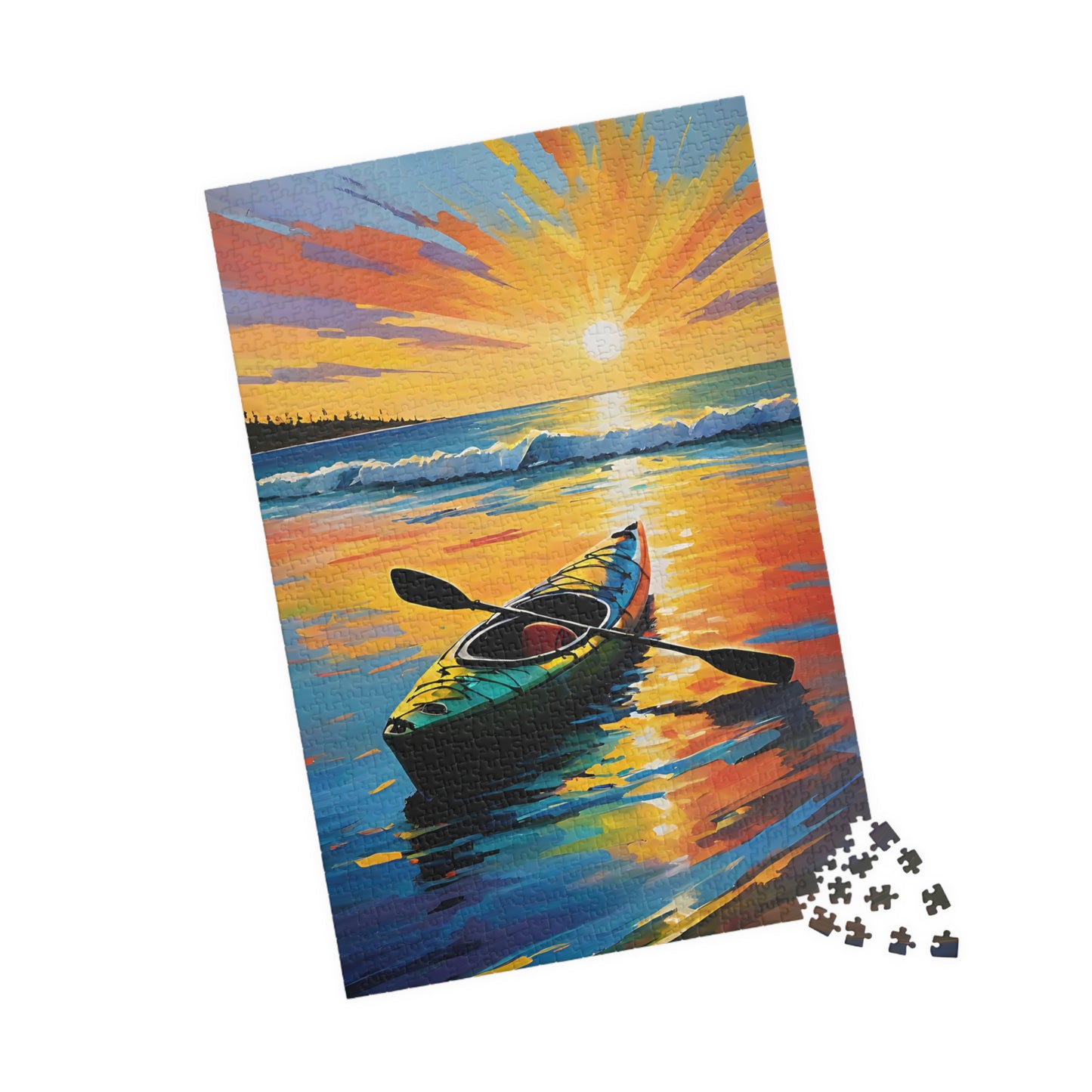 Jigsaw Puzzle - Kayak by The Shore