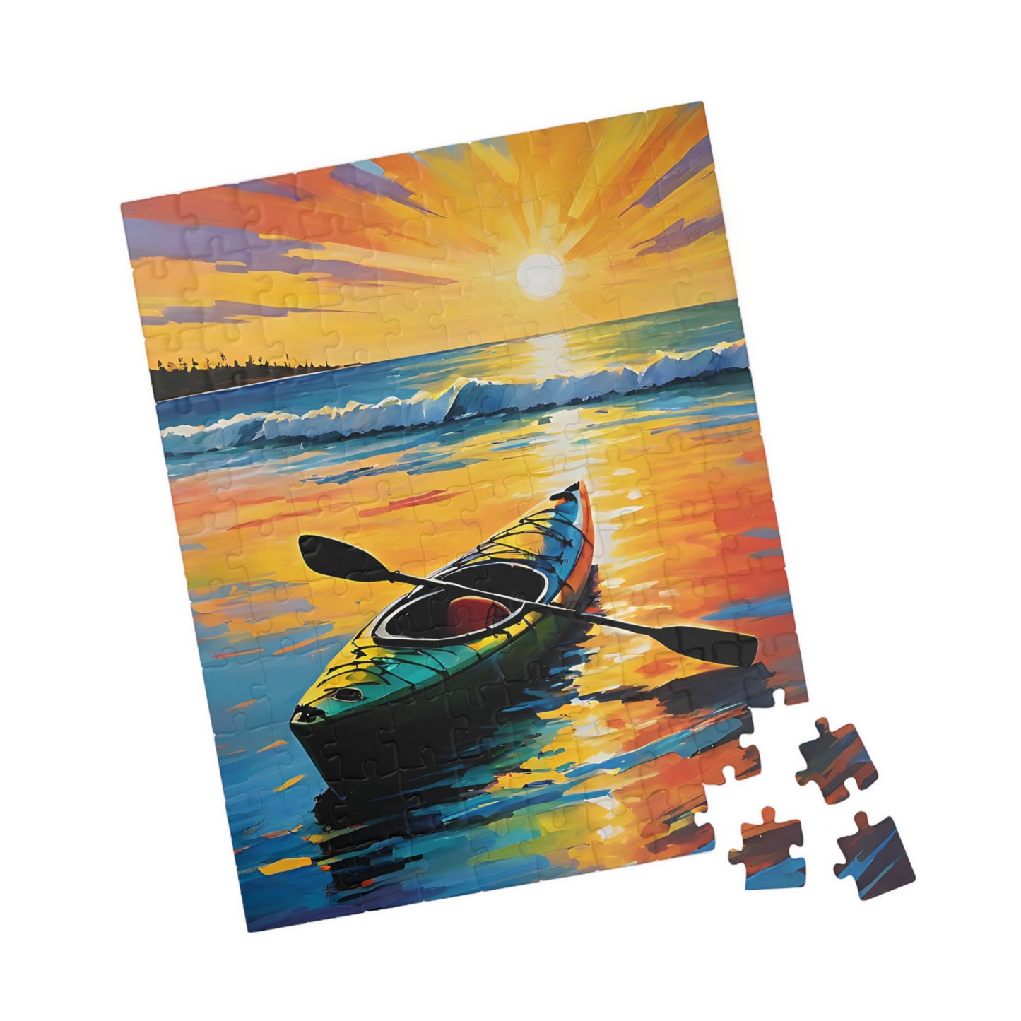 Jigsaw Puzzle - Kayak by The Shore