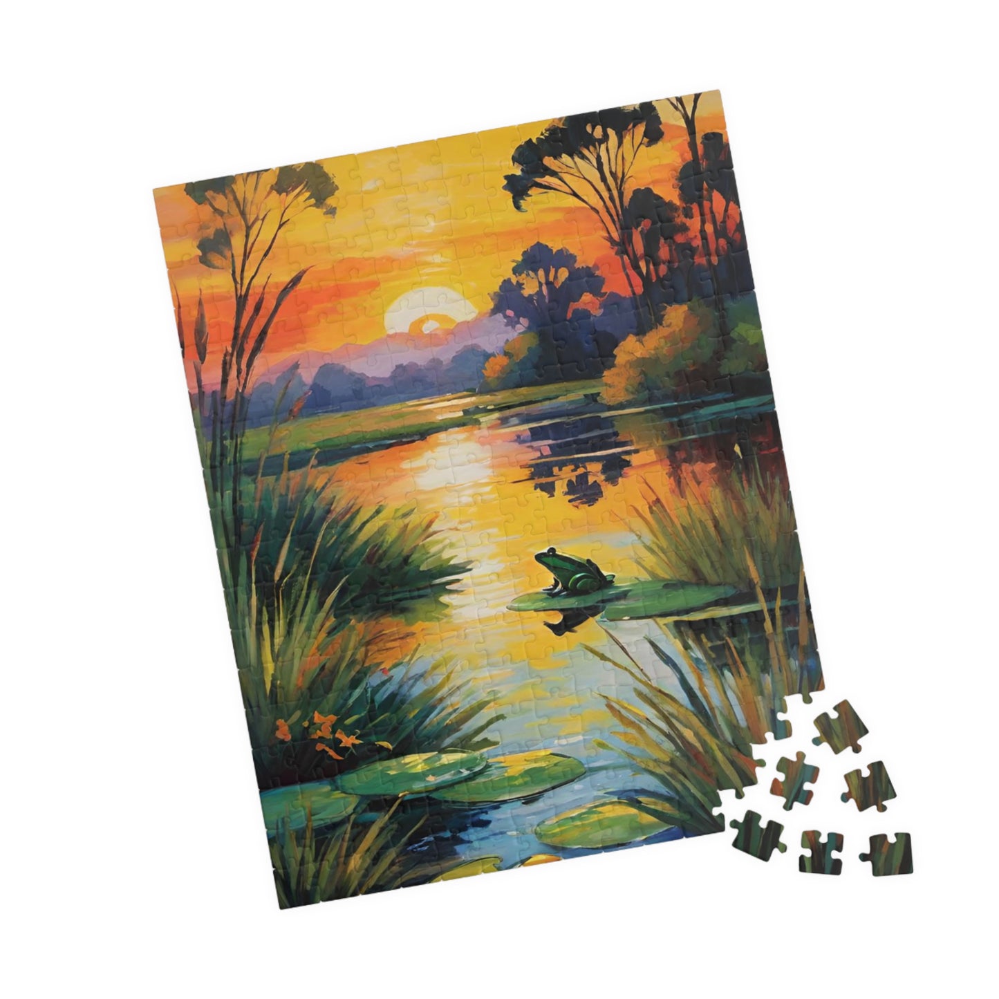 Jigsaw Puzzle - Calm Pond Puzzle