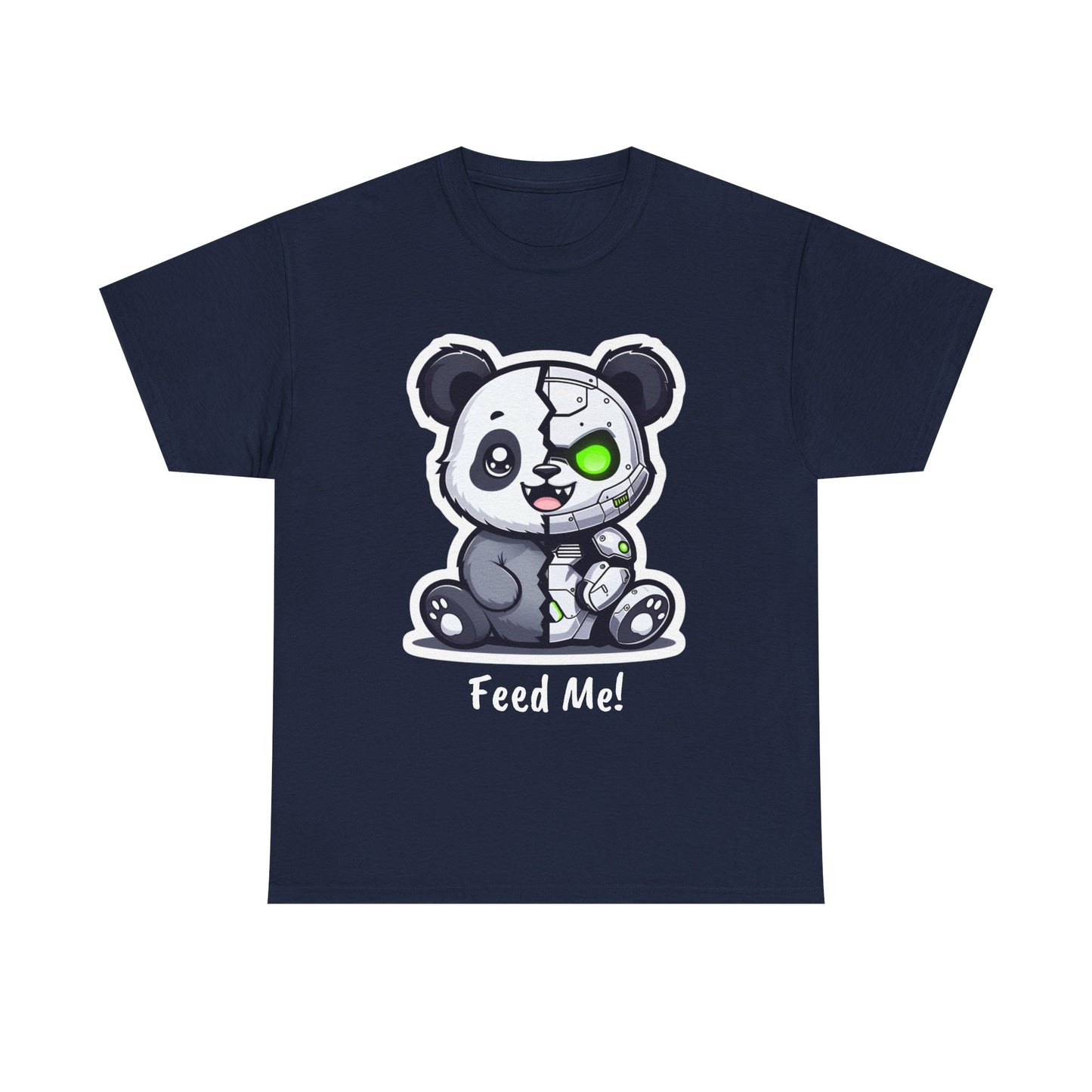 Feed Me Panda Graphic Tee - Unisex Heavy Cotton