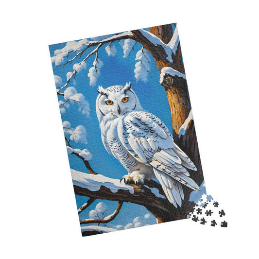 Jigsaw Puzzle - Beautiful Snow Owl