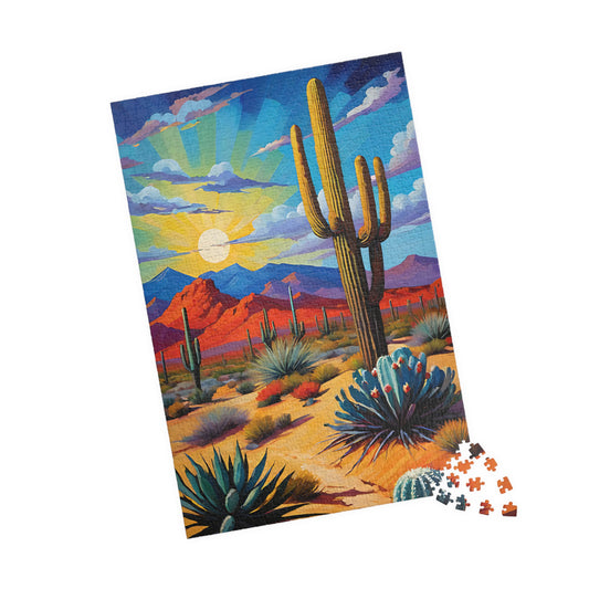 Jigsaw Puzzle - Desert View