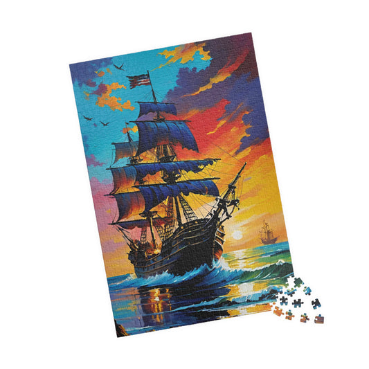 Jigsaw Puzzle - Pirate Ship