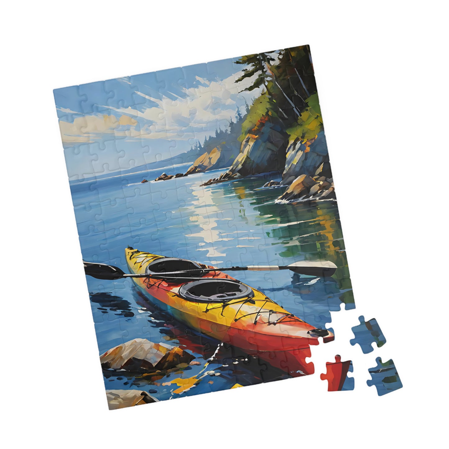 Jigsaw Puzzle - Kayak in the Bay