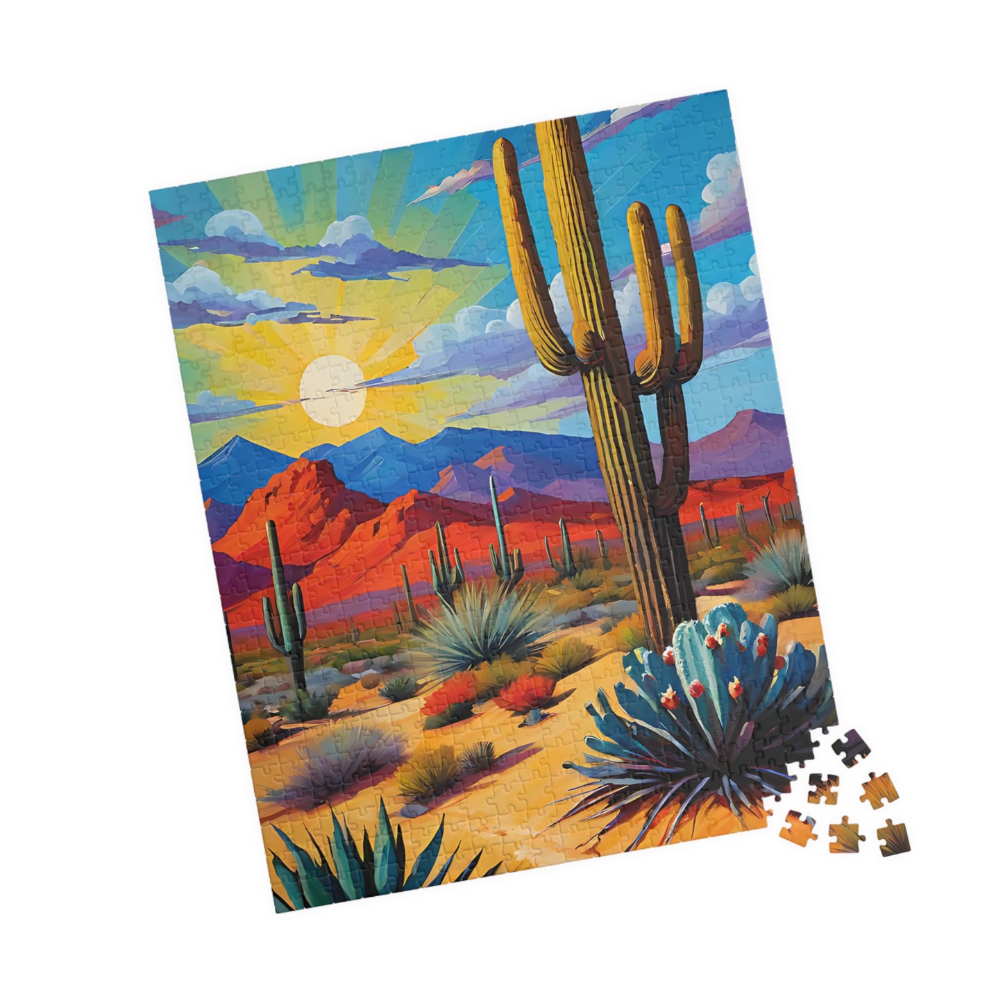 Jigsaw Puzzle - Desert View