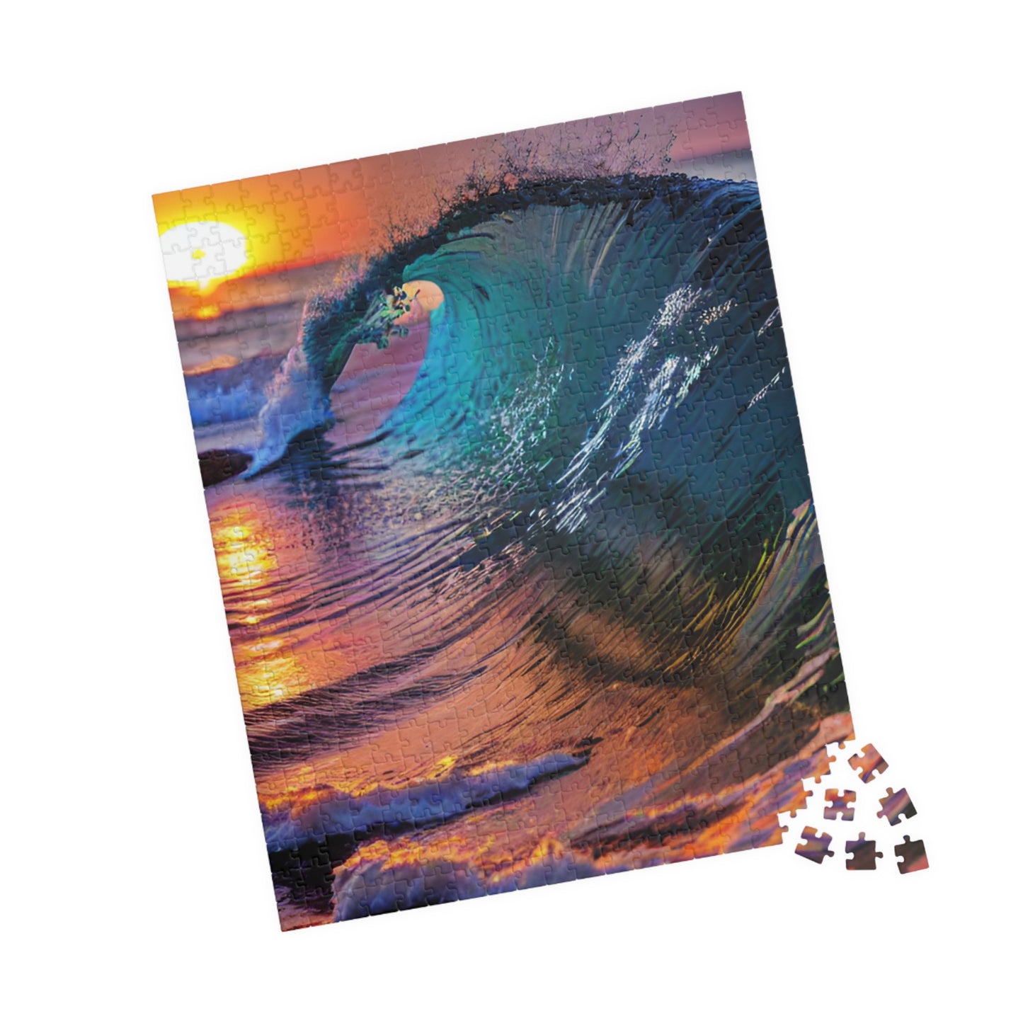 Jigsaw Puzzle - Vibrant Ocean Waves 2