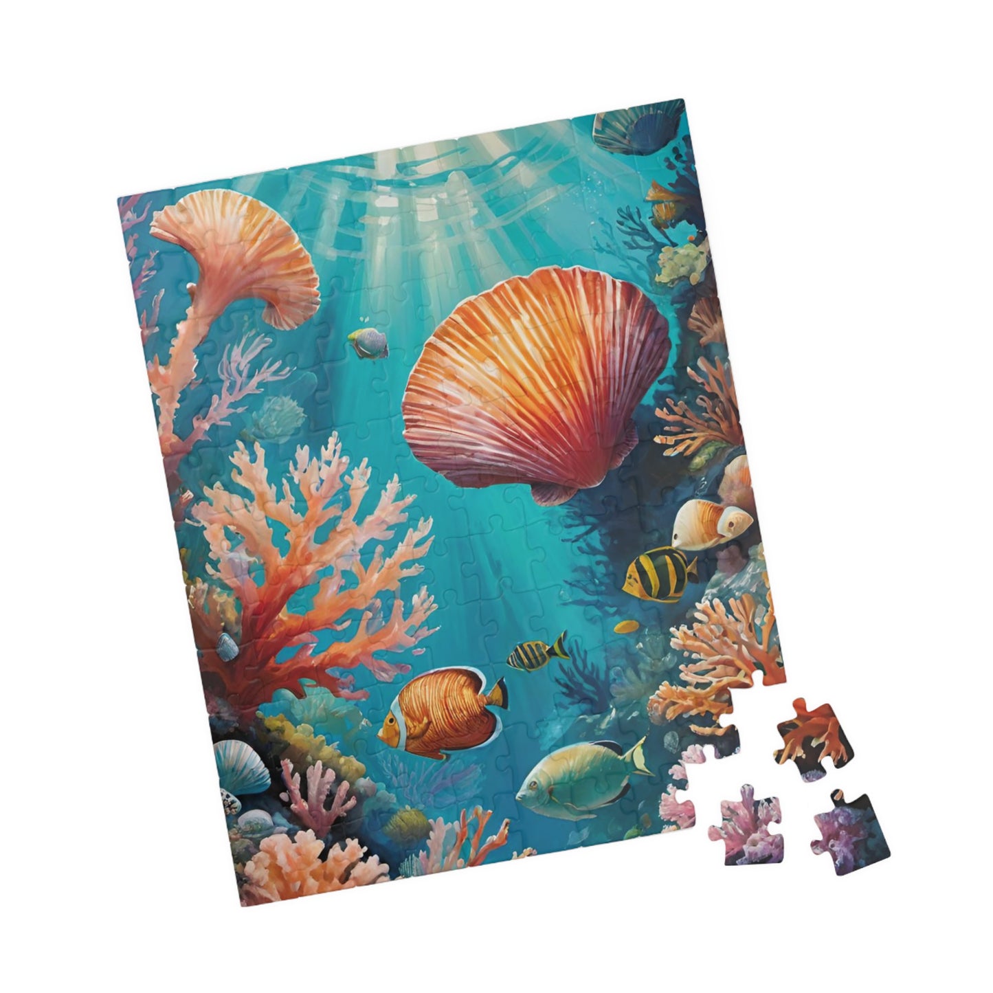 Jigsaw Puzzle - Underwater Coral View Puzzle